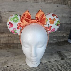 Minnie Mouse Summertime Citrus Fruit Disney Ears Handmade